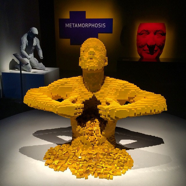 Matthew Kraus-Metamorphosis.The Art of the Brick.NYC 2014