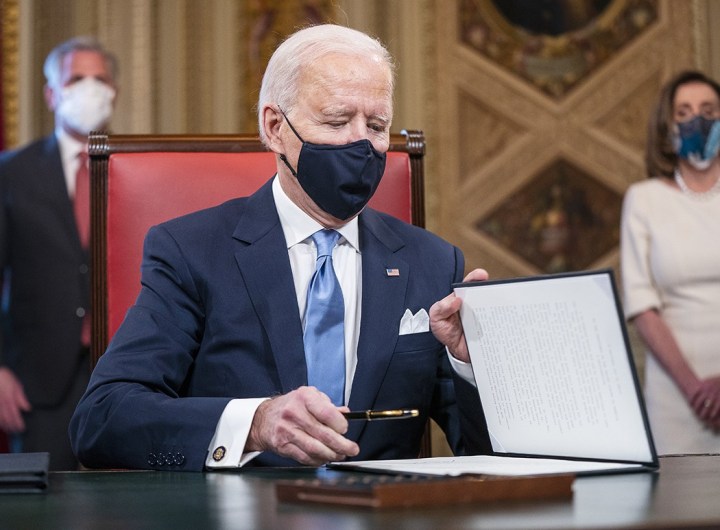 Joe Biden Sworn In As 46th President Of The United States At U.S. Capitol Inauguration Ceremony