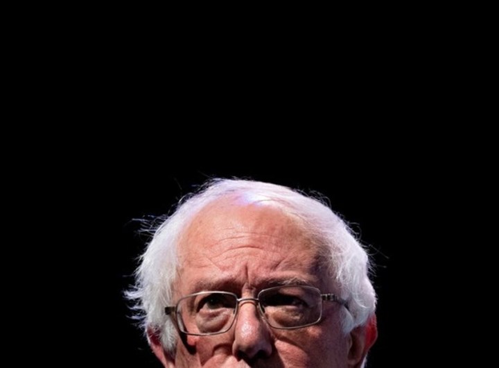 shrunken Bernie Sanders