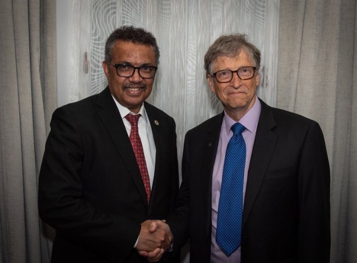 Tedros and Bill Gates