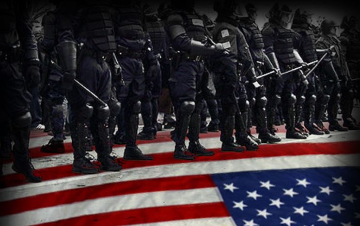 police-flag