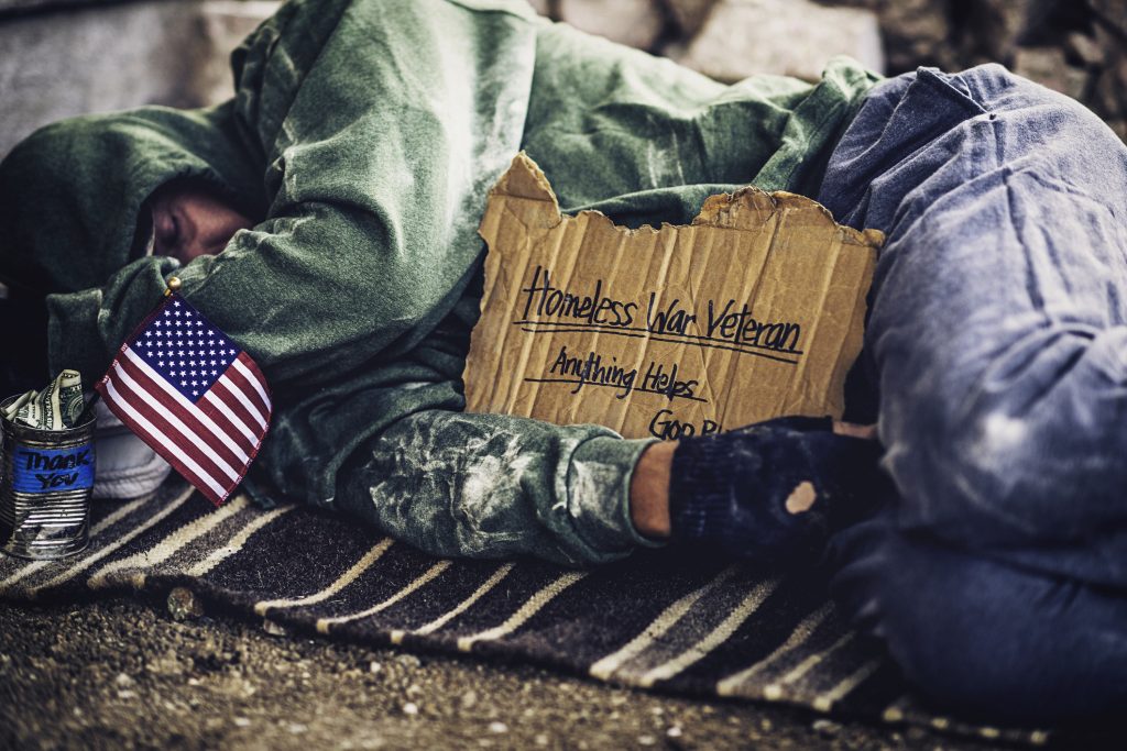 homeless veteran